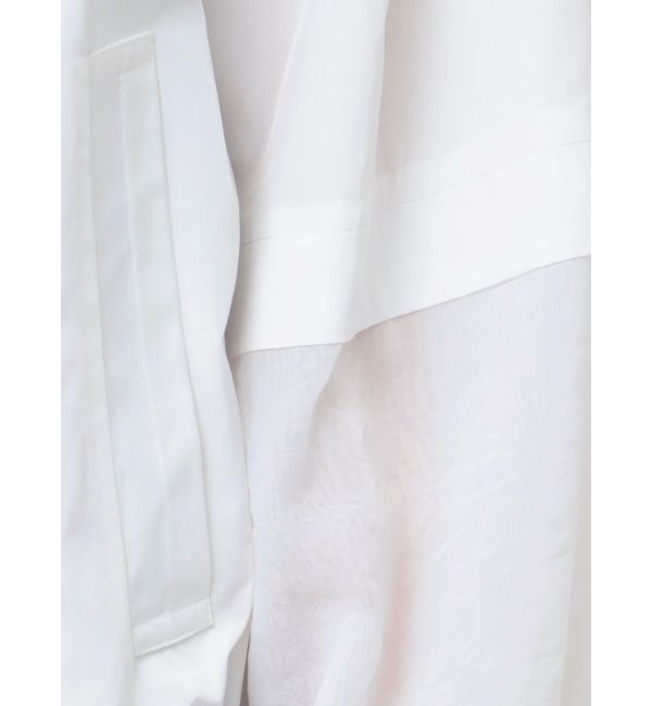 ELENDEEK「SHEER SLEEVE BZ」|ブルゾン・スタジャン|