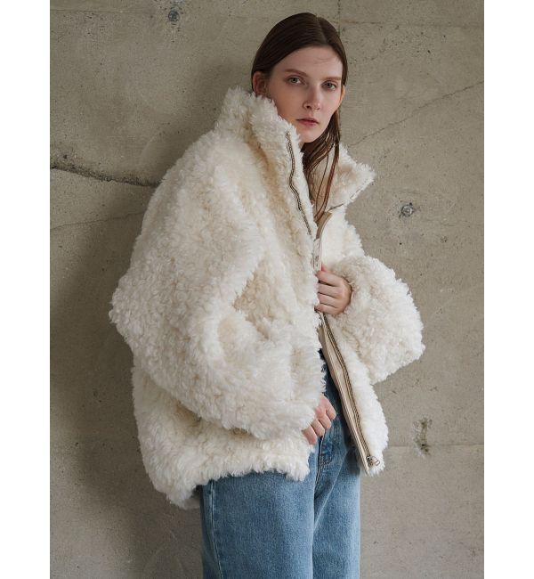 ELENDEEK「CRIMP ECO FUR BZ」|ブルゾン・スタジャン|
