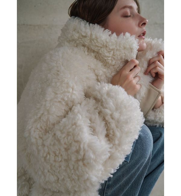 ELENDEEK「CRIMP ECO FUR BZ」|ブルゾン・スタジャン|