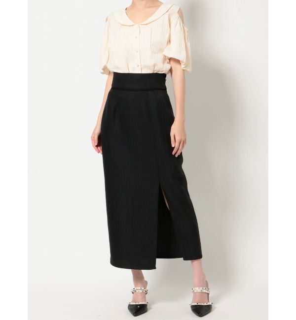 RESEXXY「ライトツイードミディスカート」|スカート|