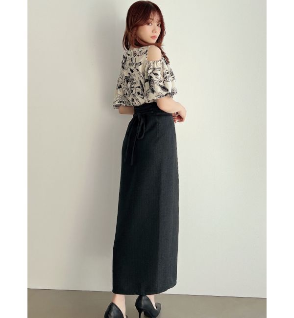 RESEXXY「ライトツイードミディスカート」|スカート|