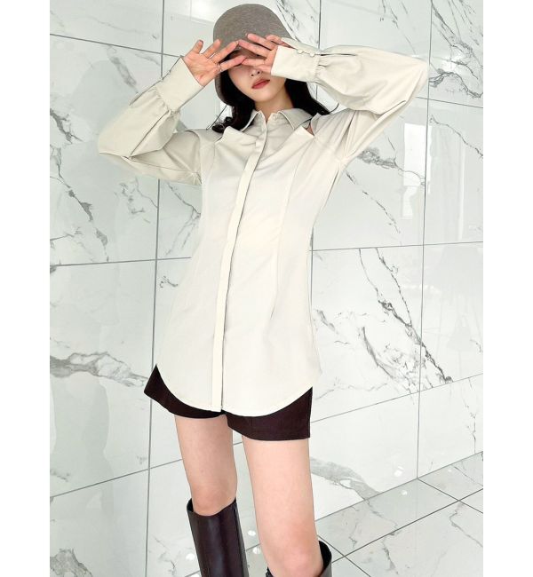 RESEXXY「ポイントオープンシャツ」|シャツ・ブラウス|