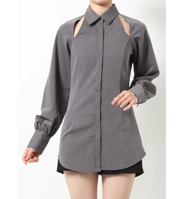 RESEXXY「ポイントオープンシャツ」|シャツ・ブラウス|