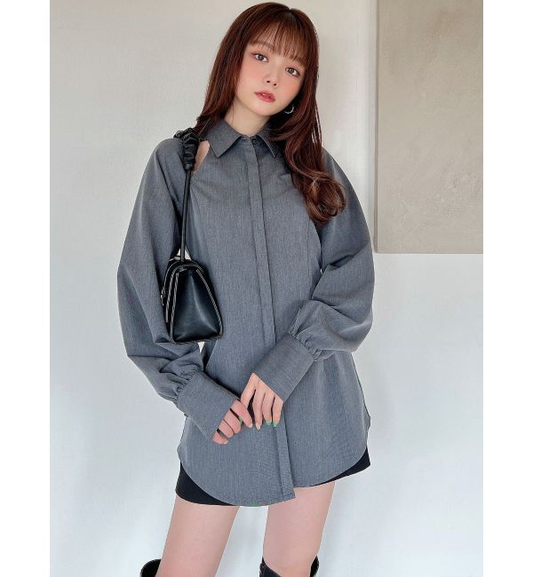 RESEXXY「ポイントオープンシャツ」|シャツ・ブラウス|