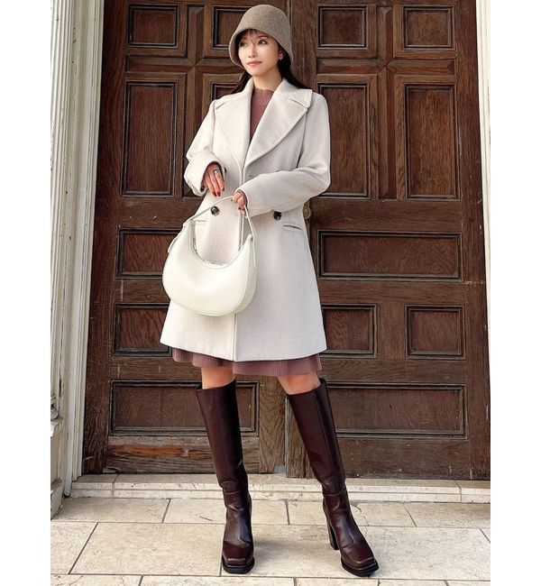 RESEXXY「ビッグカラーピーコート」|ピーコート|