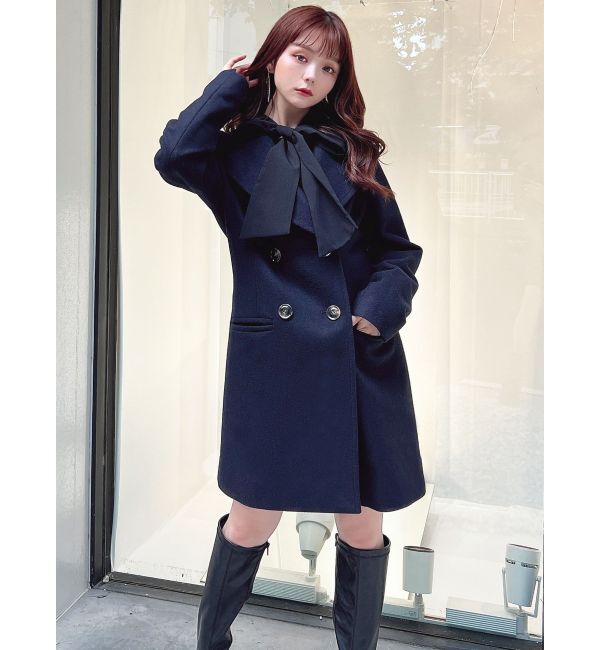 RESEXXY「ビッグカラーピーコート」|ピーコート|