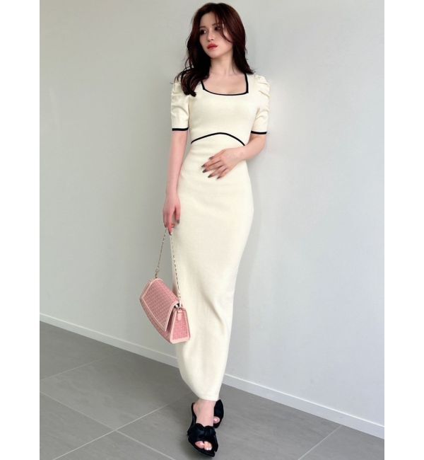 RESEXXY「バイカラータイトワンピース」|ワンピース|