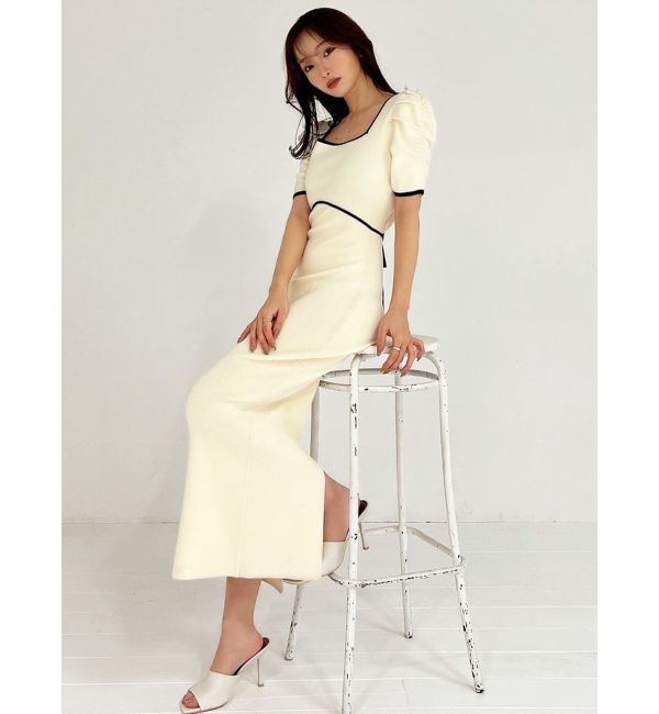 RESEXXY「バイカラータイトワンピース」|ワンピース|