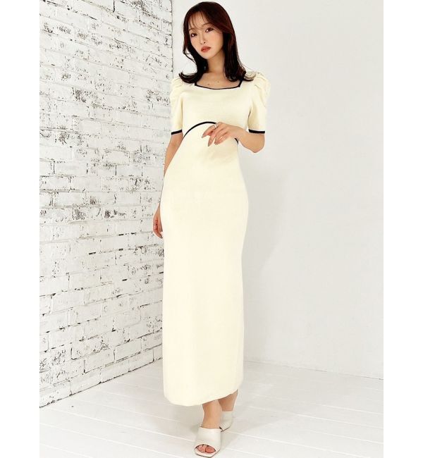 RESEXXY「バイカラータイトワンピース」|ワンピース|