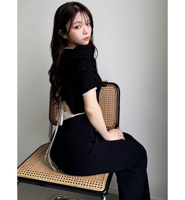 RESEXXY「バイカラータイトワンピース」|ワンピース|