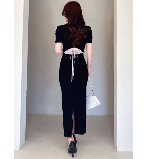 RESEXXY「バイカラータイトワンピース」|ワンピース|