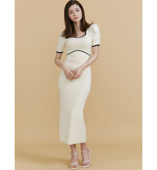 RESEXXY「バイカラータイトワンピース」|ワンピース|