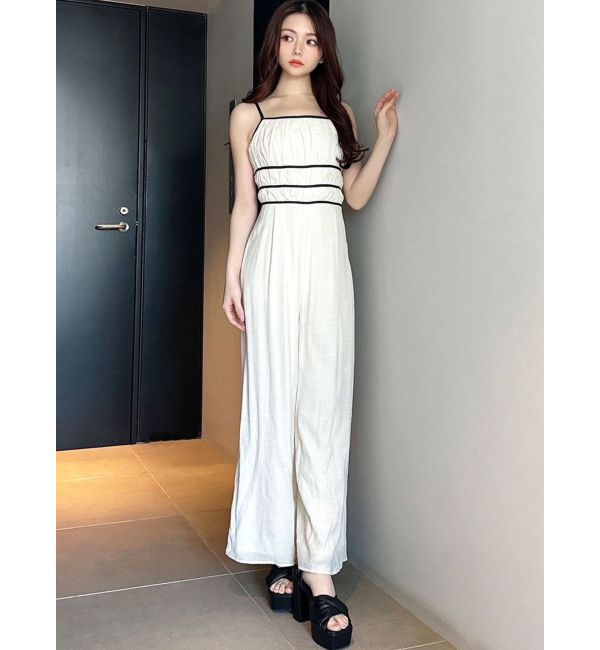 RESEXXY「シフォンキャミコンビネゾン」|オールインワン|