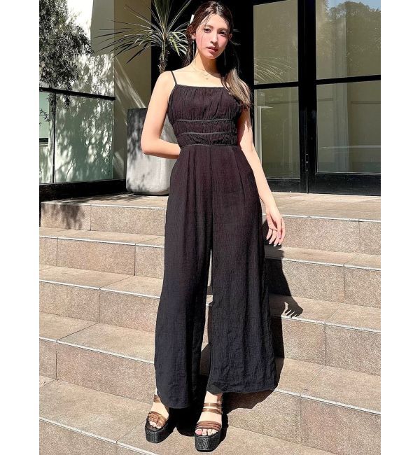 RESEXXY「シフォンキャミコンビネゾン」|オールインワン|