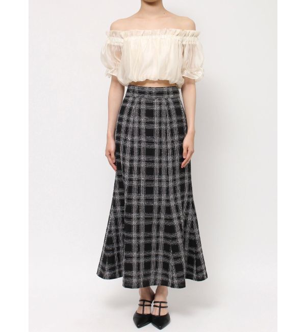 RESEXXY「クロップドオフショルトップス」|シャツ・ブラウス|