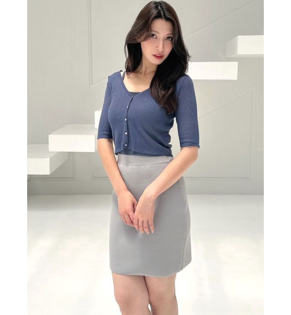 RESEXXY「ミニニットスカート」|スカート|