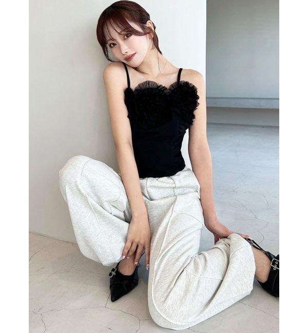 RESEXXY「ピンタックスウェットパンツ【セットアップ着用可能】」|その他|