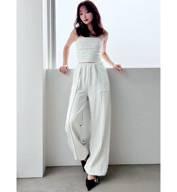 RESEXXY「ピンタックスウェットパンツ【セットアップ着用可能】」|その他|