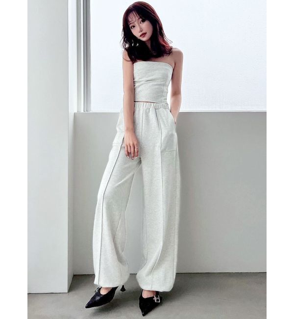 RESEXXY「ピンタックスウェットパンツ【セットアップ着用可能】」|その他|