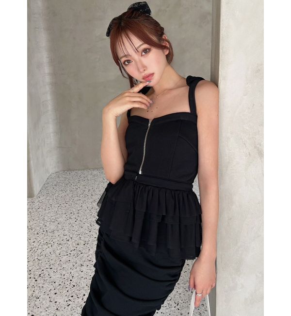 RESEXXY「フーディベアトップス【セットアップ着用可能】」|キャミソール|