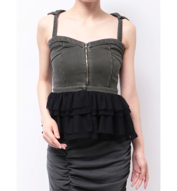 RESEXXY「フーディベアトップス【セットアップ着用可能】」|キャミソール|