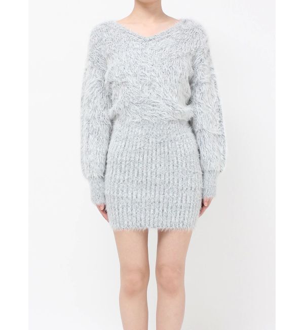 RESEXXY「シャギーニットワンピース」|ワンピース|