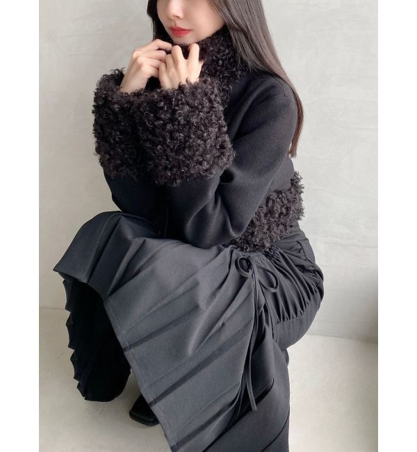 RESEXXY「ポイントフェイクファーブルゾン」|ブルゾン・スタジャン|