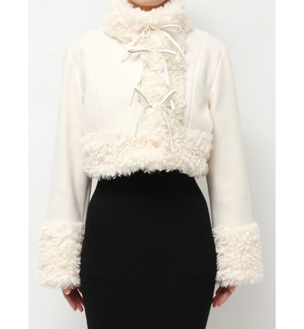 RESEXXY「ポイントフェイクファーブルゾン」|ブルゾン・スタジャン|