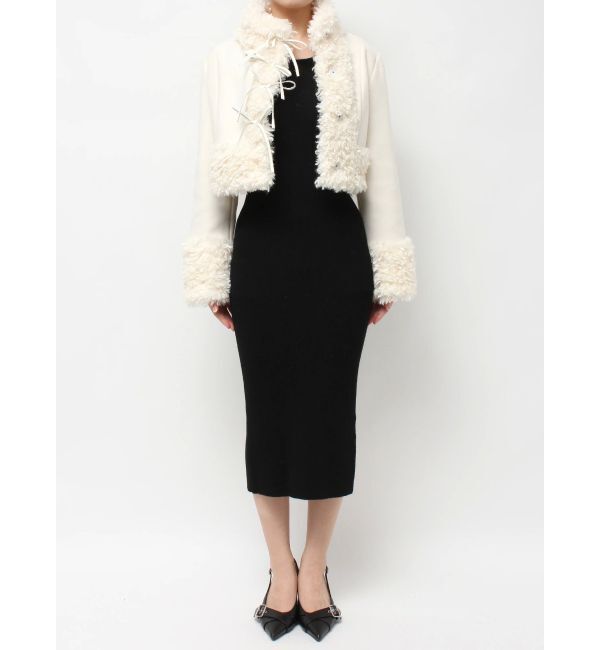 RESEXXY「ポイントフェイクファーブルゾン」|ブルゾン・スタジャン|