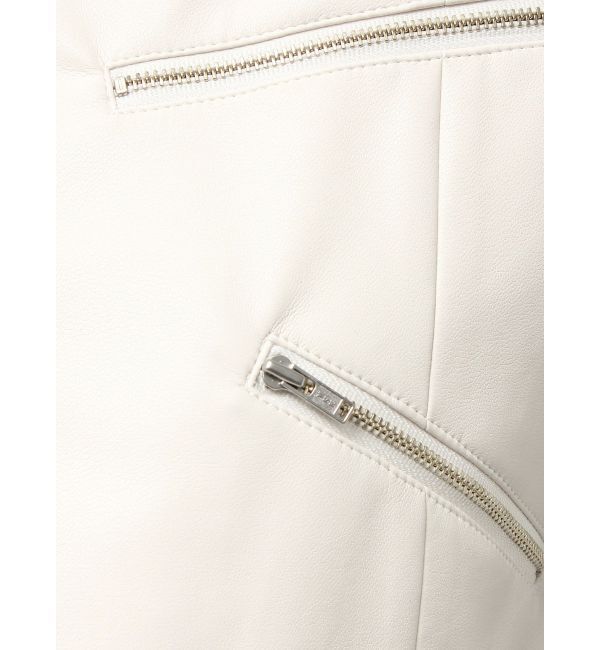 RESEXXY「シアースリーブ合皮ブルゾン」|ブルゾン・スタジャン|