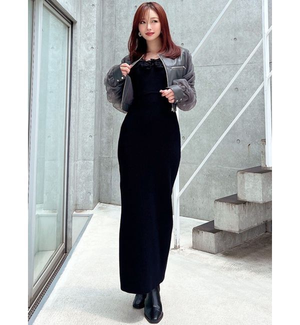 RESEXXY「シアースリーブ合皮ブルゾン」|ブルゾン・スタジャン|