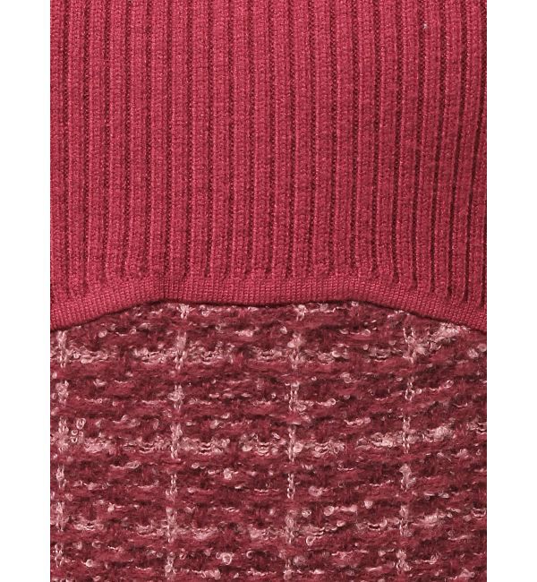 RESEXXY「シアードッキングツイードニットワンピース」|ワンピース|