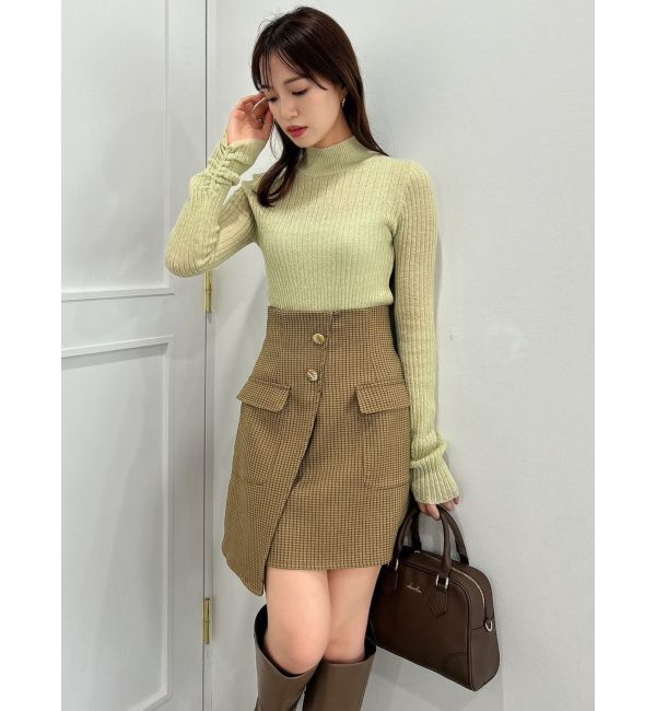 dazzlin「ウォーミーシアーインナーニットトップス」|ニット・セーター|