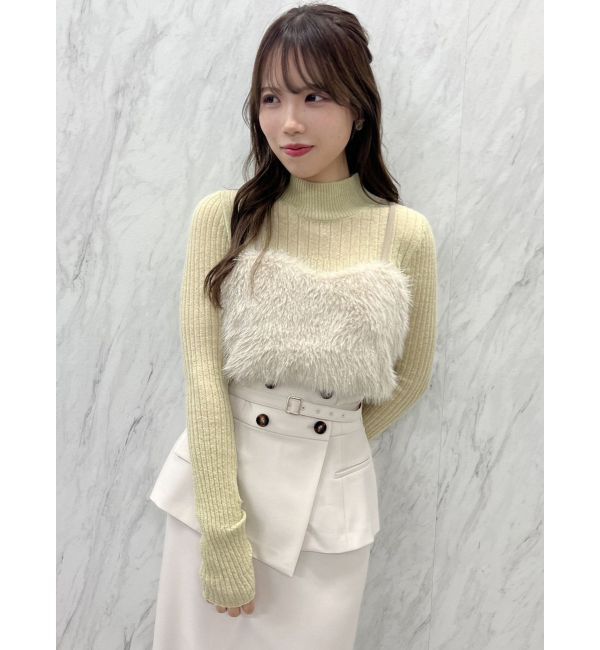 dazzlin「ウォーミーシアーインナーニットトップス」|ニット・セーター|