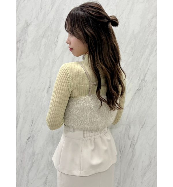 dazzlin「ウォーミーシアーインナーニットトップス」|ニット・セーター|