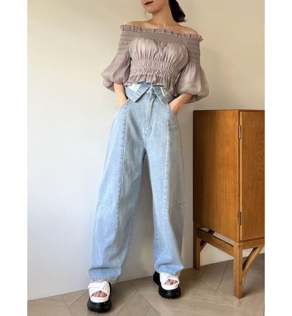 dazzlin「オフショルフェミニックトップス」|シャツ・ブラウス|