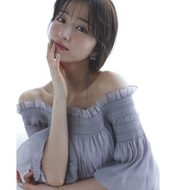 dazzlin「オフショルフェミニックトップス」|シャツ・ブラウス|