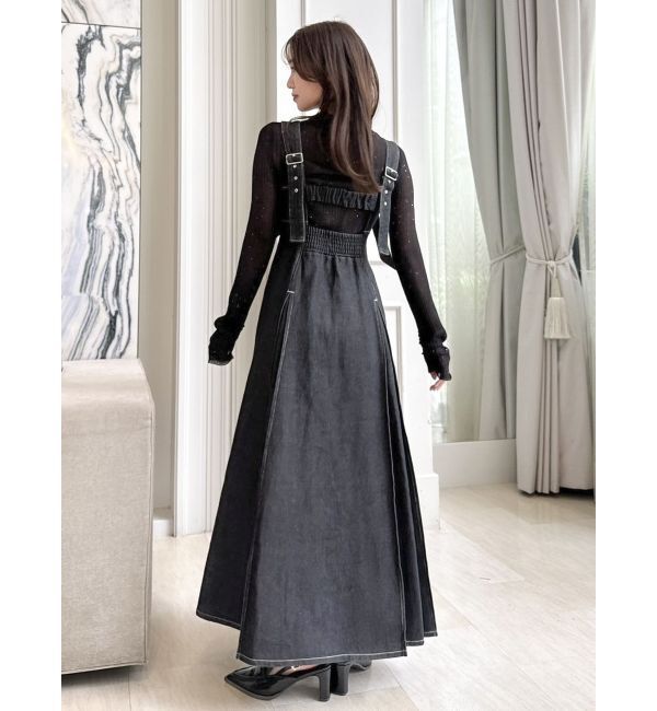 dazzlin「フロントツインリボンジャンスカ」|ワンピース|