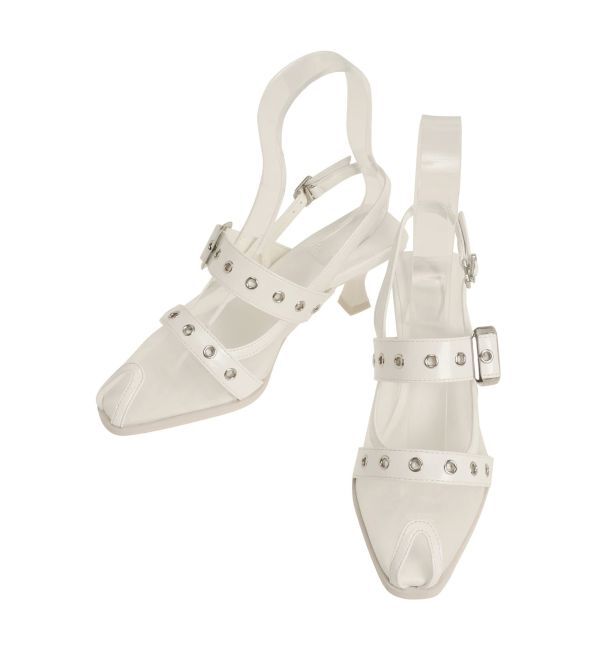 dazzlin「ハトメオープントウパンプス」|パンプス|