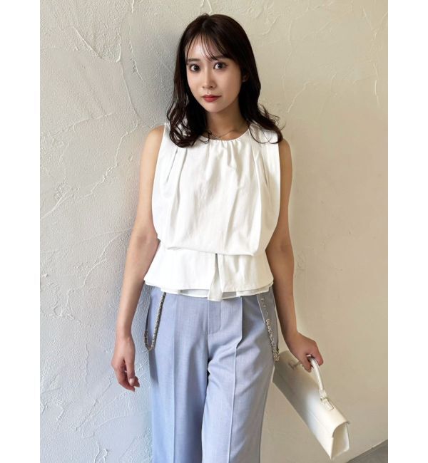 dazzlin「ショルダータックカットソー」|Tシャツ・カットソー|