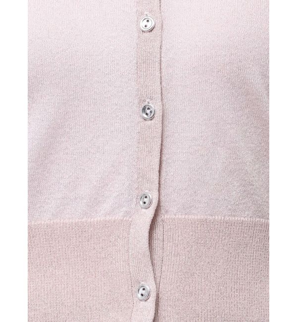 dazzlin「ラメシアーシンプルニットカーディガン」|カーディガン|