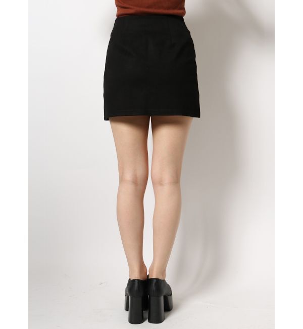 EMODA「ラインボタンミニスカート」|スカート|