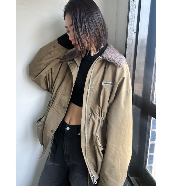 EMODA「ユーティリティコクーンブルゾン」|ブルゾン・スタジャン|