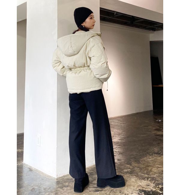 EMODA「シェイプパフダウンブルゾン」|ブルゾン・スタジャン|