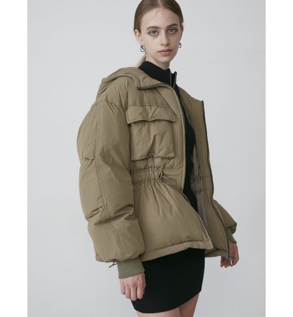 EMODA「シェイプパフダウンブルゾン」|ブルゾン・スタジャン|