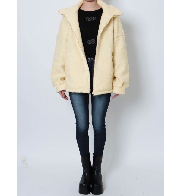 EMODA「オーバーボアブルゾン」|ブルゾン・スタジャン|