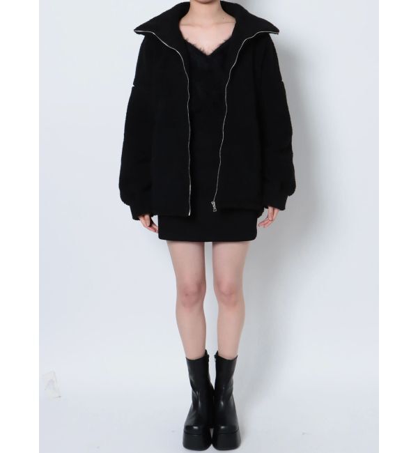 EMODA「オーバーボアブルゾン」|ブルゾン・スタジャン|