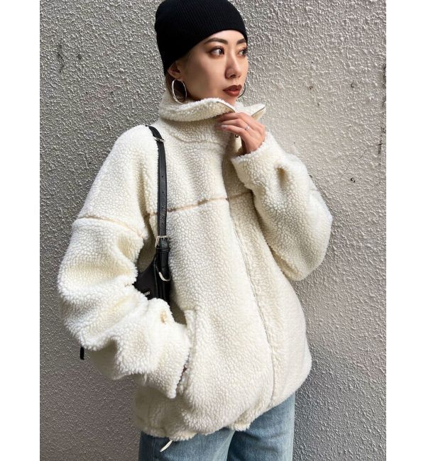 EMODA「オーバーボアブルゾン」|ブルゾン・スタジャン|