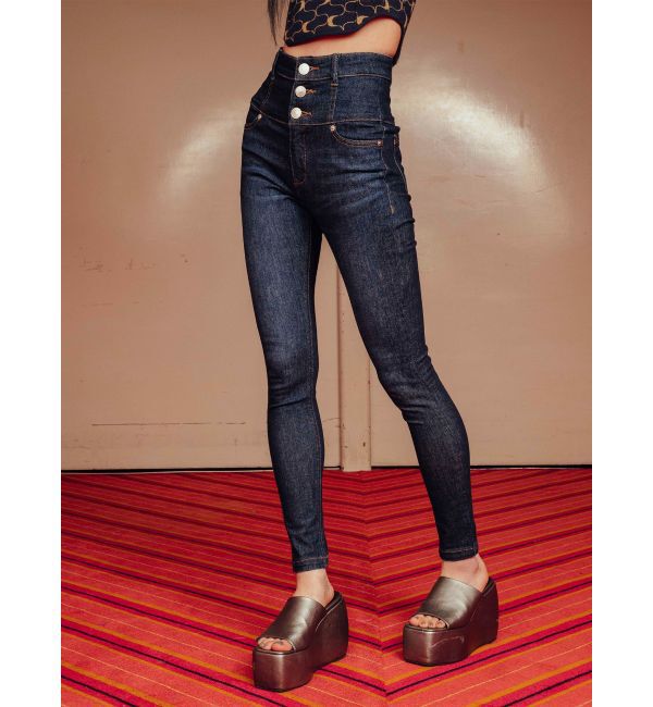 EMODA「【ELDER】MONSTERハイウエストデニム」|デニム|