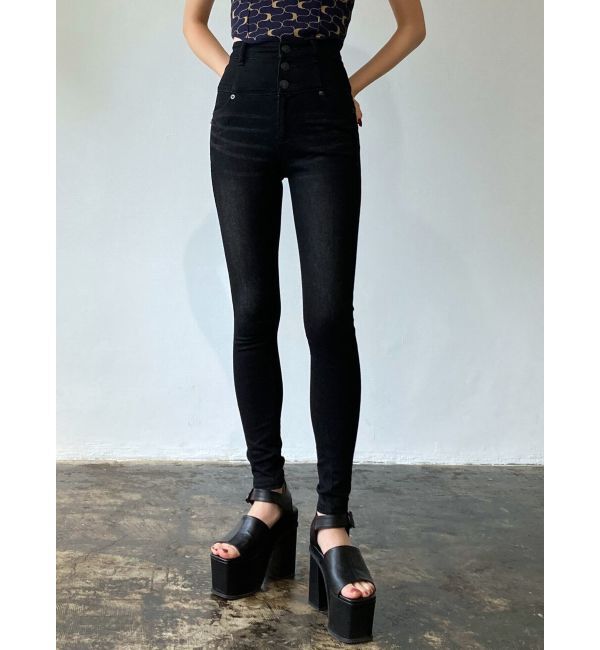 EMODA「【ELDER】MONSTERハイウエストデニム」|デニム|